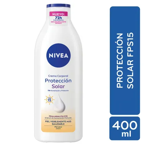 Crema Nivea Corporal Humectante UV FPS15-400 ml