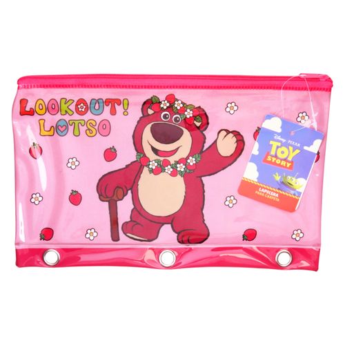 Estuche p Carpeta Lotso Toystory Zipper