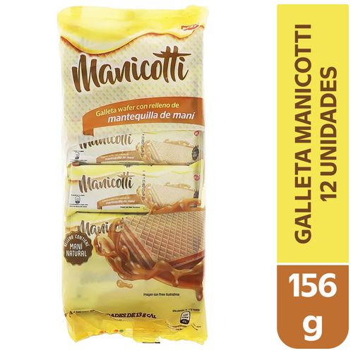 Galleta Manicotti Best - 156 g