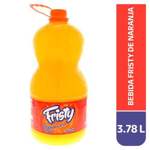 Bebida Fristy Sabor Naranja - 3785 ml