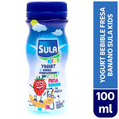 Yogurt Bebible Fresa Ban Sula Kids 100ml