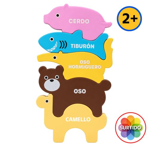 Animales Spark Create Imagine Apilables -5 pzas