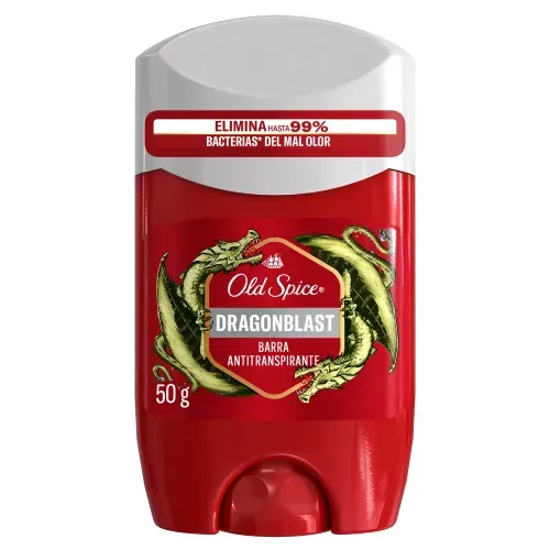 Barra Antitranspirante Old Spice Hombre Dragonblast - 50 g