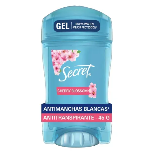 Gel Invisible Antitranspirante Secret Cherry Blossom - 45 g