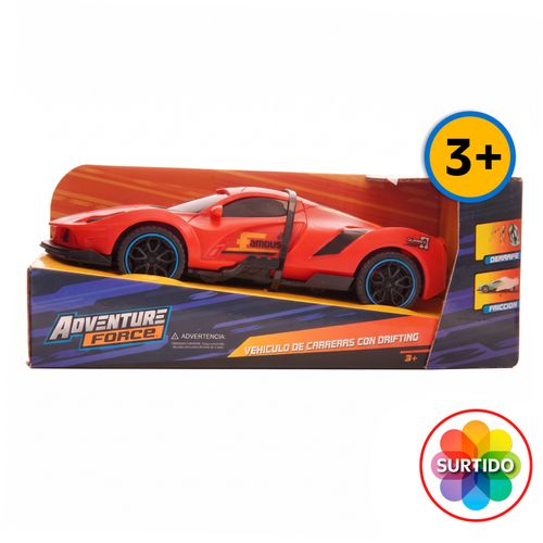 Vehiculo Adventure Force de carreras con drifting surtido