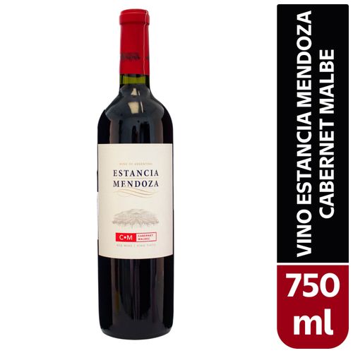 Vino Estancia Mendoza Cabernet Malbec - 750 ml