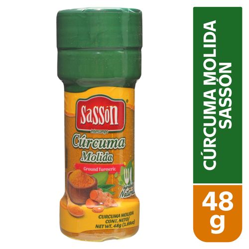Cúrcuma Sasson Molida Envase Plástico - 48 g