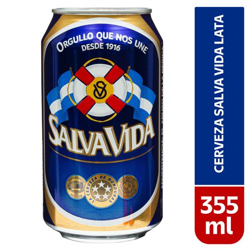 Cerveza Salva Vida Lata - 355 ml