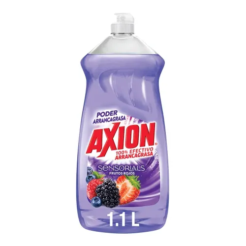 Lavaplatos Axion Sensorial Frutos Rojos Líquido - 1.1L
