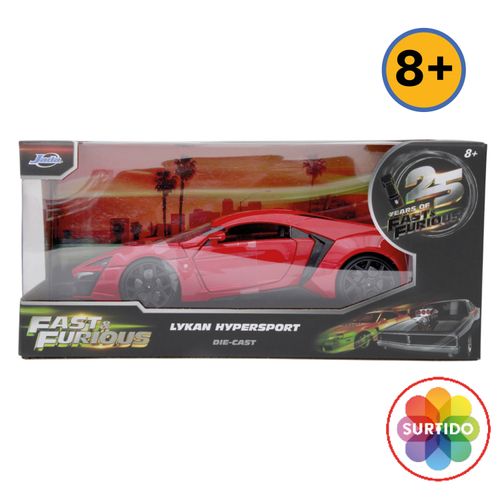 Vehículo Fast and Furious 124 surtido