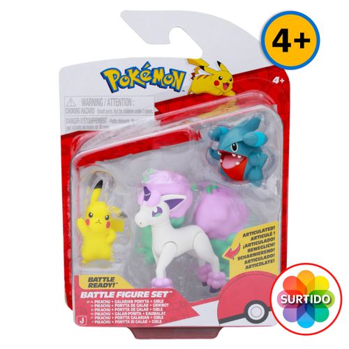 Figuras Pokémon de batalla serie 17 surtidos