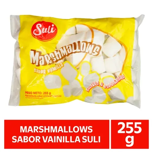 Marshmellow Suli Sabor Vainilla - 255 g