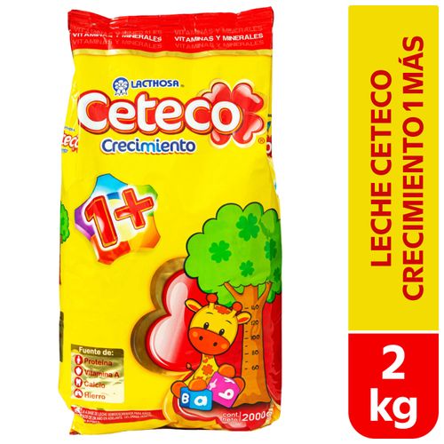 Leche Ceteco Crecimiento 1+ - 2000 g