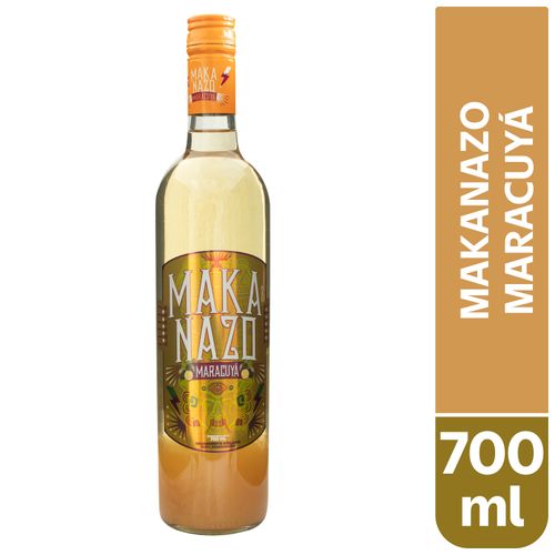 Aguardiente Makanazo Maracuyá - 700 ml