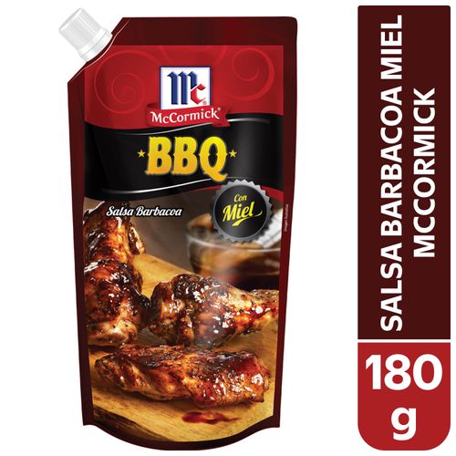 Salsa Mccormick Barbacoa con Miel Doypack - 180 g