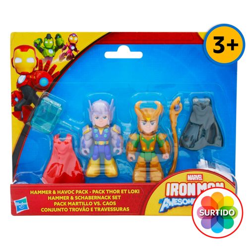 Iron Man Amigos Figura Accion Pack 2