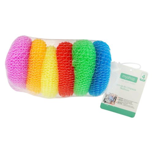 My Shop Paq De Esponjas Para Trastes 4pc