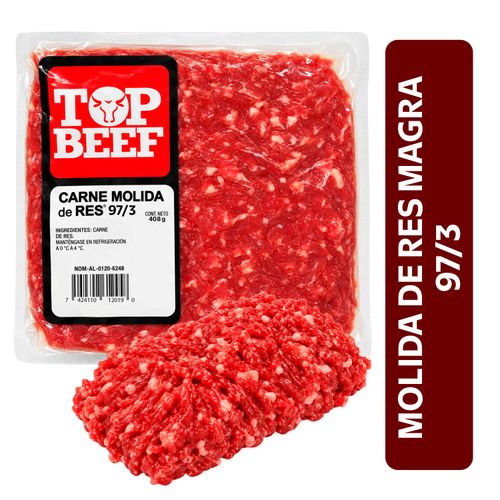 Molida De Res Magra Progcarne 97/3 - 408 g