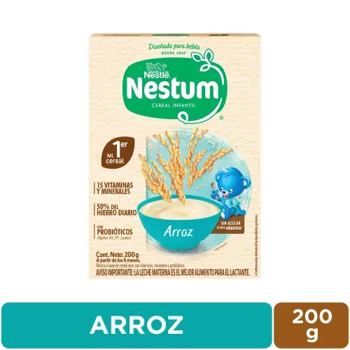 Cereal Infantil Nestum® Arroz Caja - 200 g