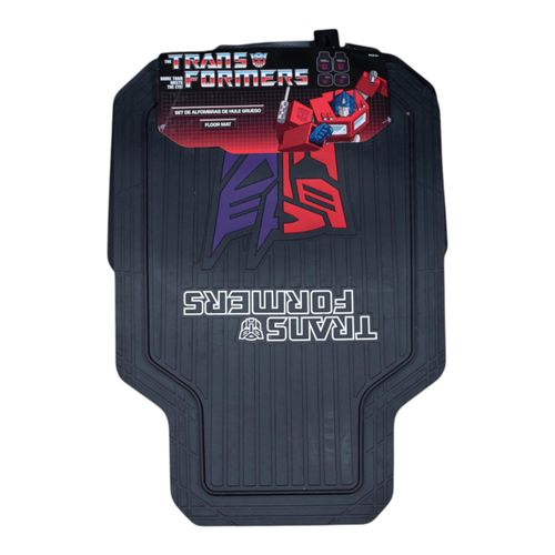 Juego de alfombras Transformers de PVC - 4 piezas