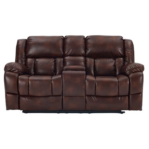 Sillón Reclinable Con Consola 2 Plazas