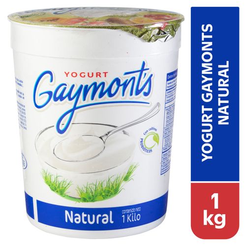 Yogurt Gaymonts Natural - 1000 g