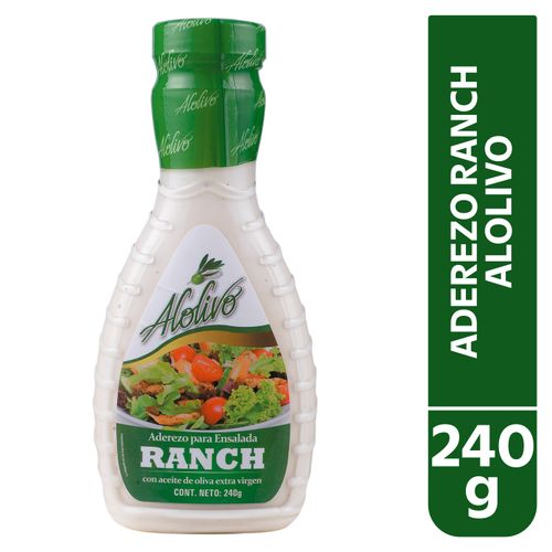 Aderezo Regia Alolivo Para Ensalada Ranch - 240 g