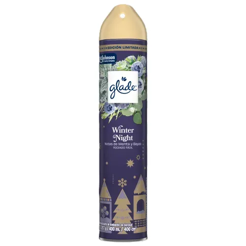 Aromatizante Glade Aerosol Winter Night - 400 ml