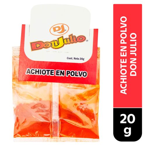 Achiote Don Julio En Polvo - 20 g