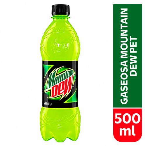 Gaseosa Mountain Dew Pet 500Ml