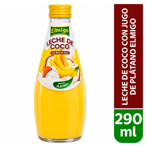 Leche De Coco Con Jug Plata Elmigo 290ml