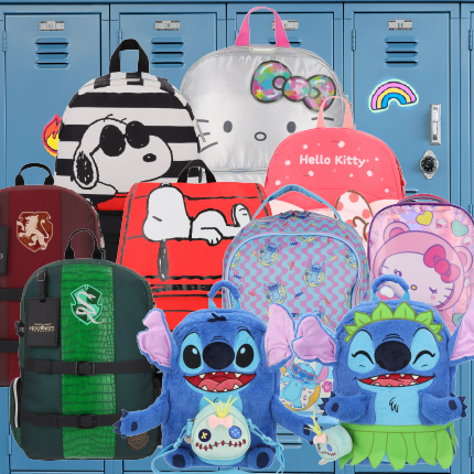 Útiles y accesorios escolares con personajes favoritos para niños