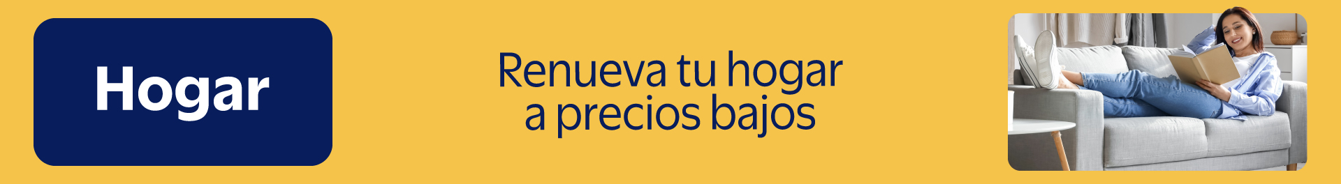 Renová tu hogar con muebles y decoración para  mejorar tu espacio