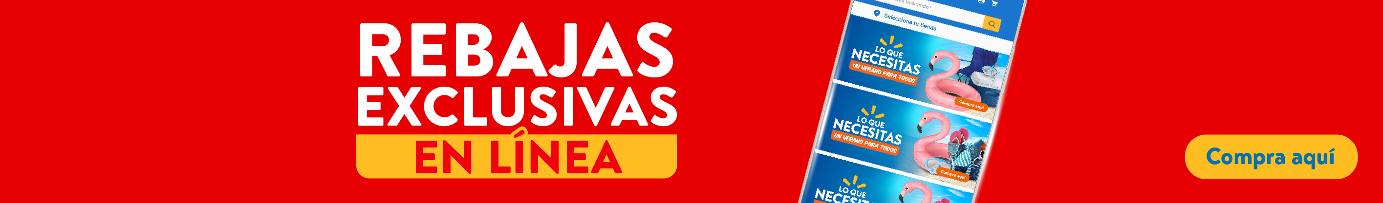 Rebajas exclusivas en Línea