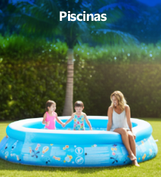 Piscinas y artículos para refrescarse en verano