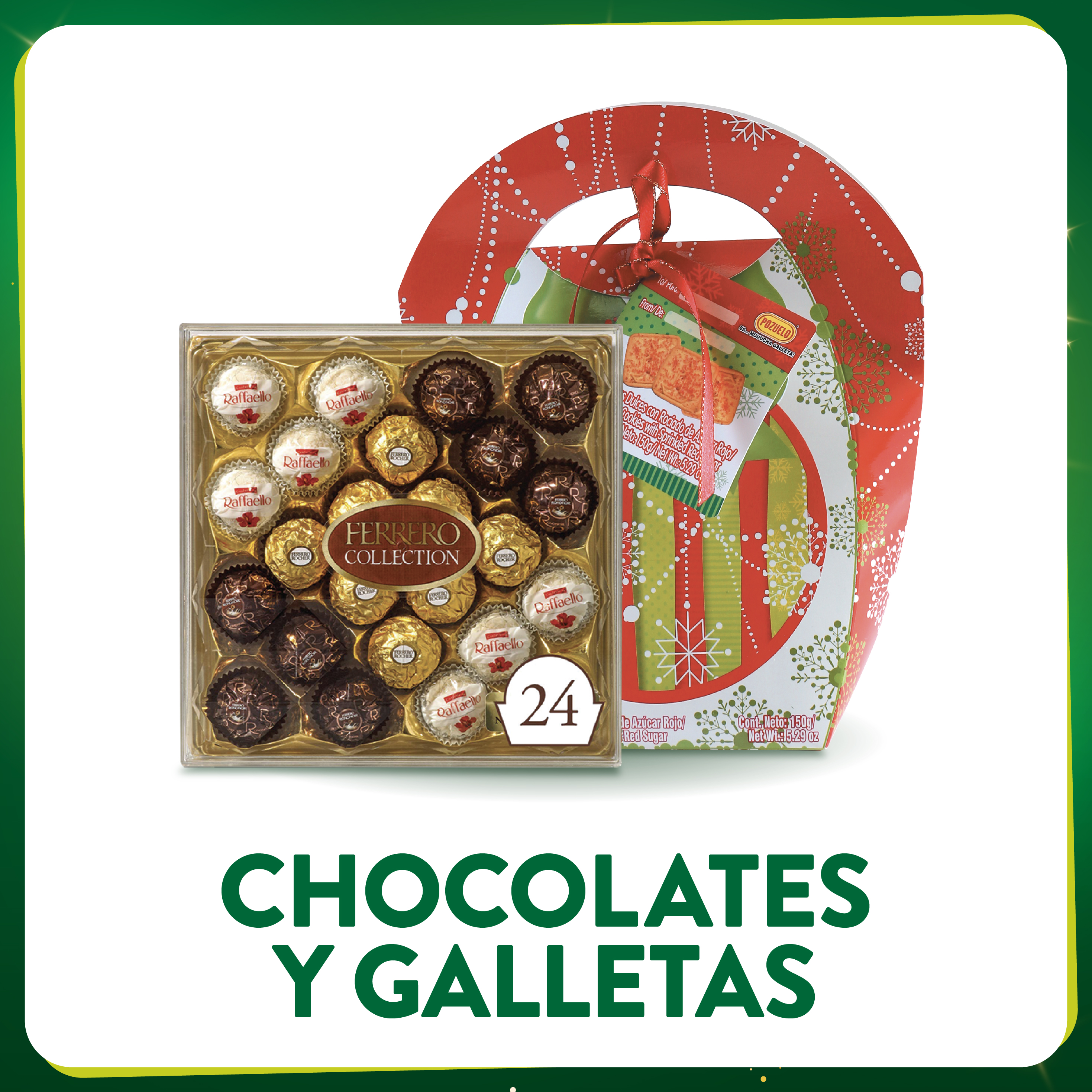 Chocolates y Galletas